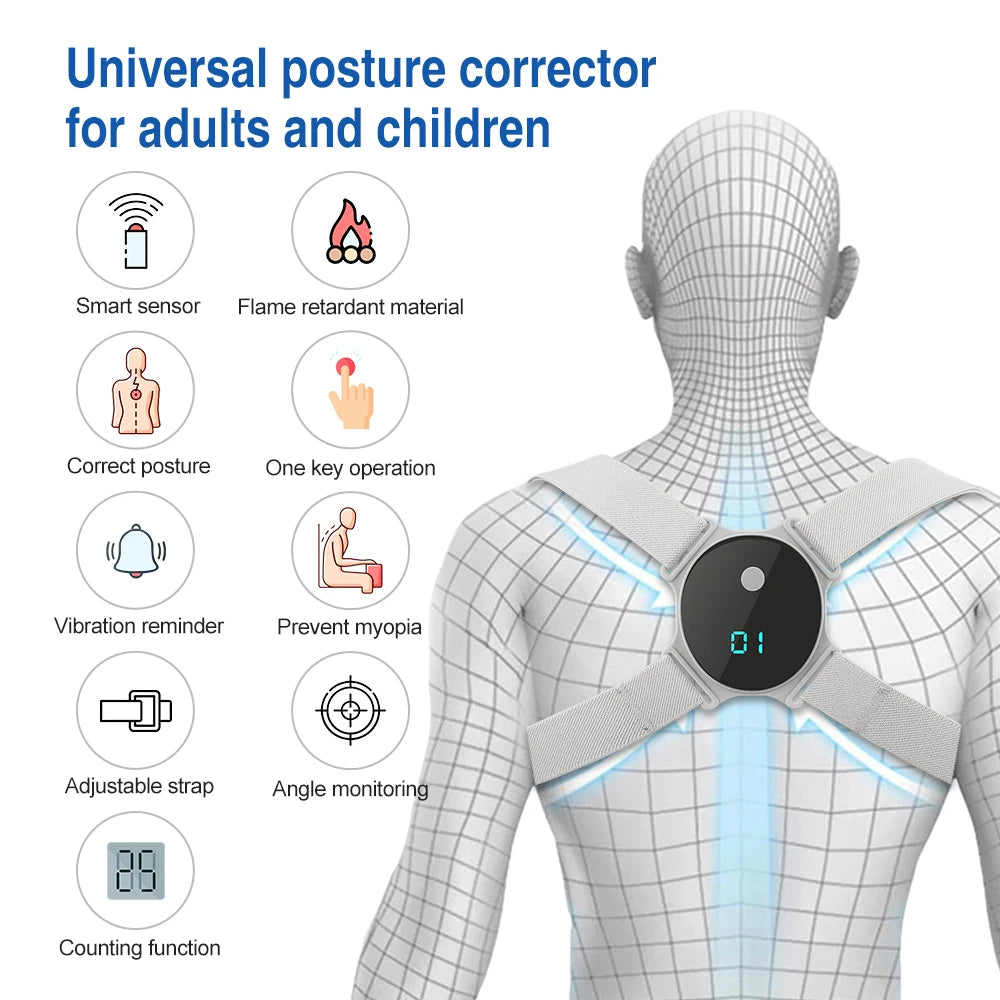 Intelligent LCD Posture Corrector